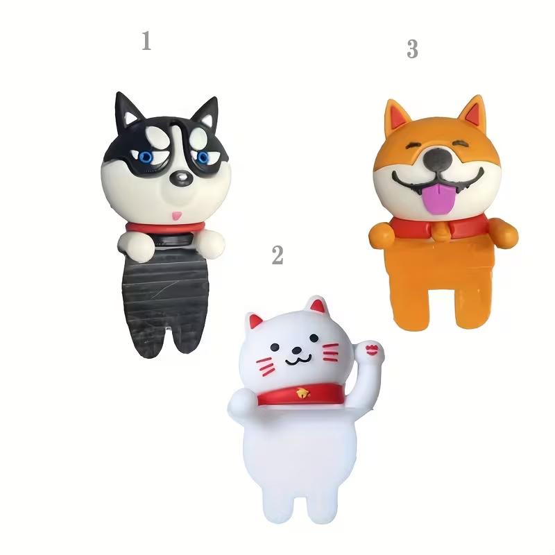 ナンバープレート　動物　可愛い　アクセサリー　バイク デコレーション ダッシュボード デコレーション　柴犬　ハスキー　猫　スマホケース　スマホホルダー |  | 01