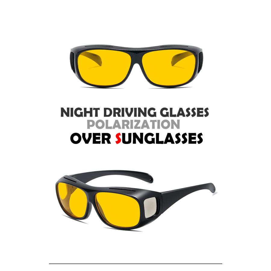 夜間サングラス　オーバーサングラス　偏光サングラス　保護メガネ　メガネの上から　coleman（コールマン）のcov01とは違います。｜gotcha｜03
