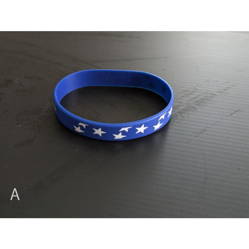 アメリカ　ブレスレット シリコン メンズ　バイク乗り　フェス　ハーレー　誕生日プレゼント　納車プレゼント リストバンド スポーツ USA 国旗 星 腕輪 ラバー |  | 01