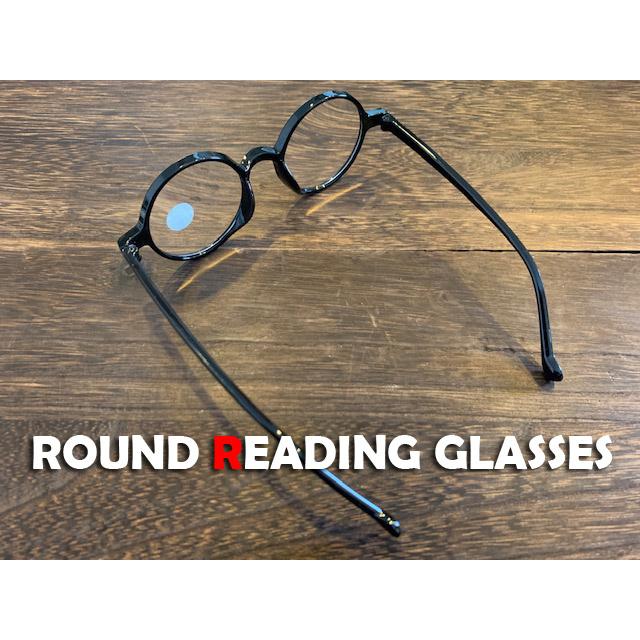 のび太　おしゃれ　老眼鏡　丸　セルフレーム　軽い　メンズ　レディース　リーディンググラス　シニアグラス　祖父　祖母　誕生日　プレゼント　丸めがね　 |  | 03