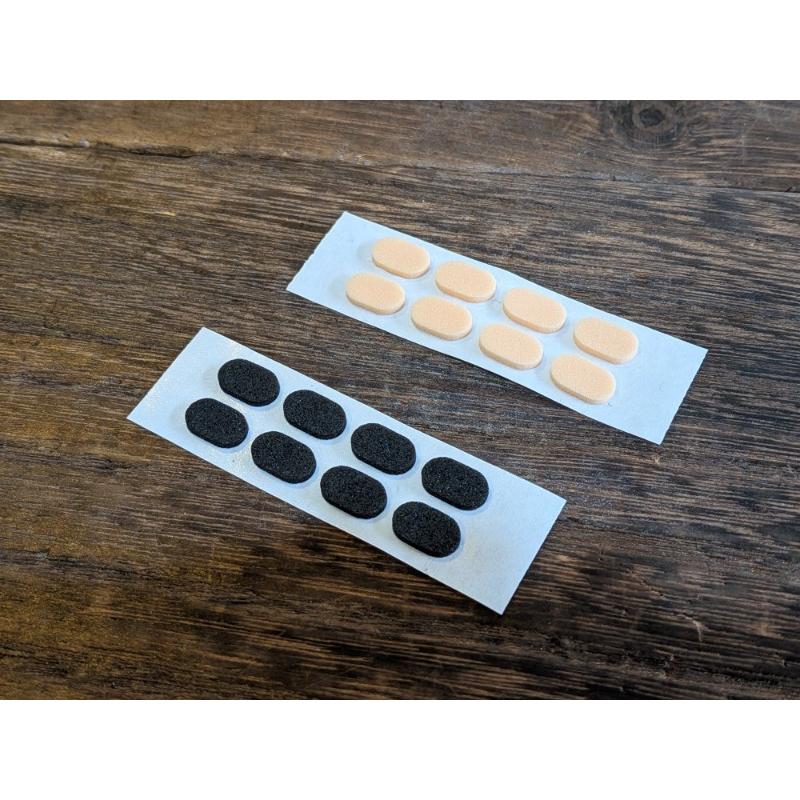 メガネ　鼻パッド　化粧剥がれ　痛い　ばんそうこう　1.5mm ふかふか　鼻当てシール　10個　５セット　化粧用の粧材 |  | 02