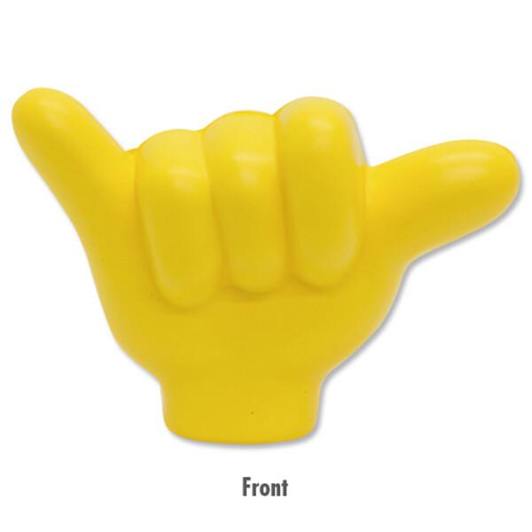 スプリングスタンド付き　ムーンアイズ(MOONEYES)MOON "Shaka" ムーン "シャカ" アンテナ トッパー アンテナボール  イエロー |  | 01