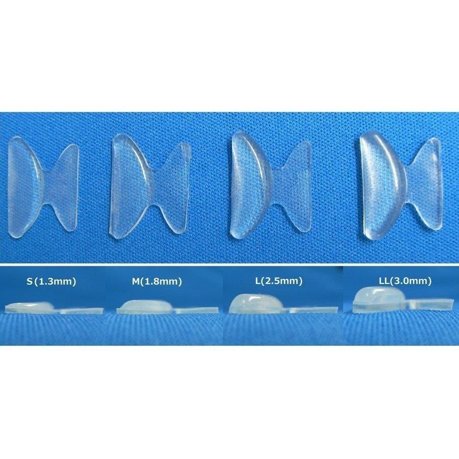 セルシールU　S M L LL 10個セット 送料無料　鼻パット　メガネ　サングラスのずれ落ち防止シール　シリコン　 |  | 01