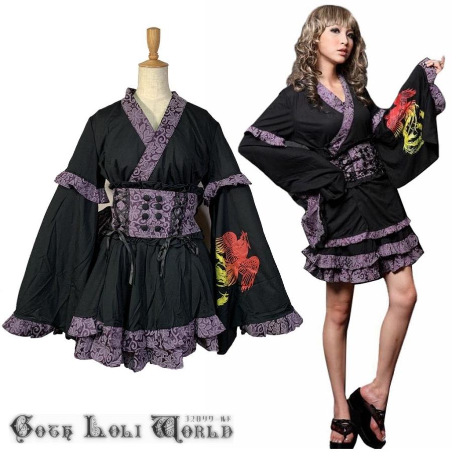 Sale ゴスロリワールド Glp ゴスロリ 鳳凰プリント着物風ミニワンピース パープル ゴシック パンク ロリータ V系 サイズ交換可能 品質自信有 最安値 bp 00 株式会社ゴスロリワールド 通販 Yahoo ショッピング
