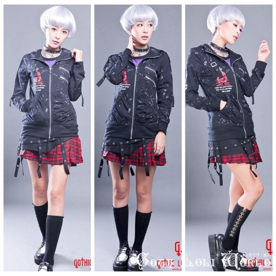ゴスロリワールド Glp ゴスロリ グロテスクスカル 猫耳パーカー パンク ロック ロリータ ビジュアル系 ファッション サイズ交換可能 品質自信有 b 株式会社ゴスロリワールド 通販 Yahoo ショッピング