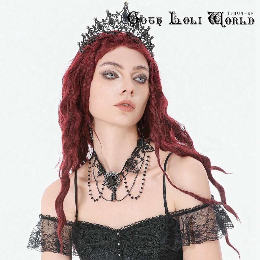 ゴスロリワールド ACK160 ゴスロリ ファッション ビジュー レース チョーカー レディース 地雷系 ゴシック ロリィタ ロリータ ビジュアル系 サブカル 個性的 |  | 07