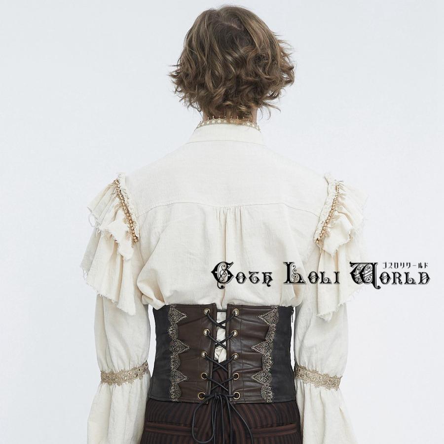 ゴスロリワールド AS185 ゴールドチェーンチョコレートブラウン