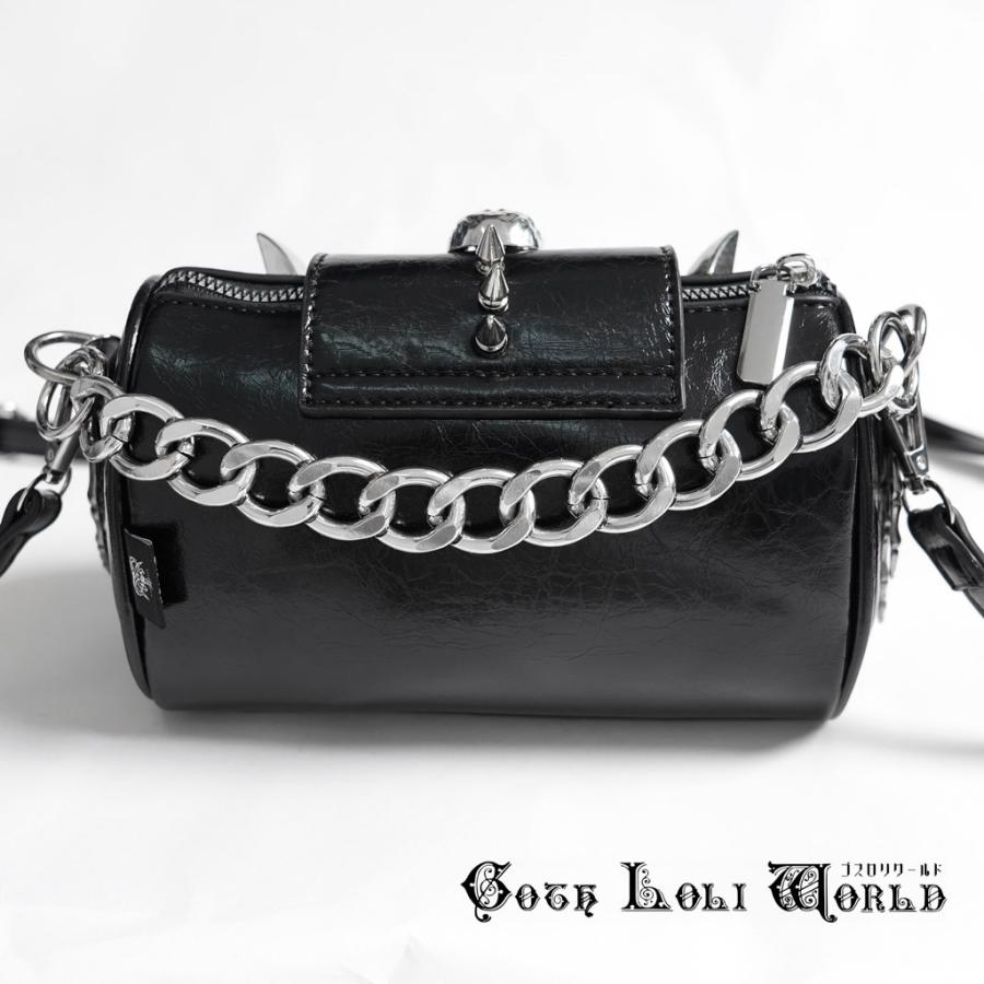 ゴスロリワールド AS243 ロック ファッション スカルスタッズ