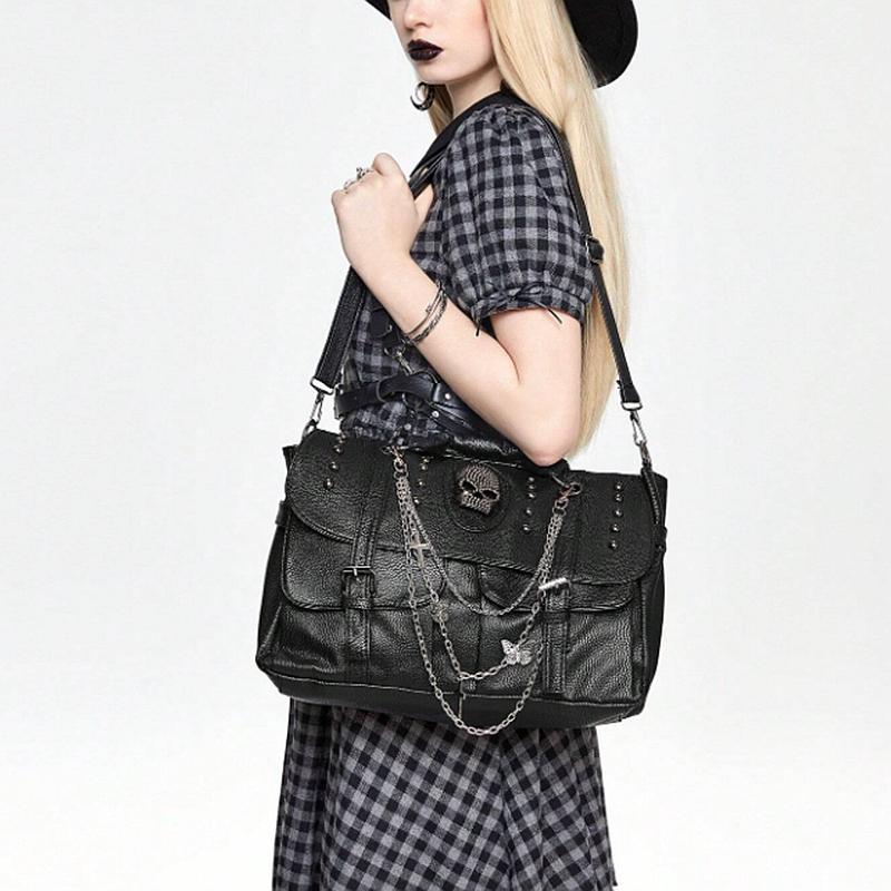 当日発送 即納 CE-AS022 ゴシック パンク ロック ファッション スカル