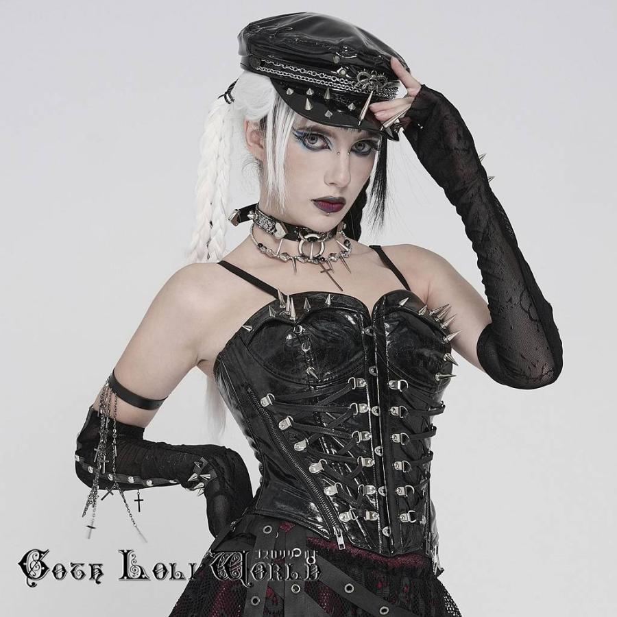 ゴスロリワールド パンク ロック ファッション PUレザー ハードロック
