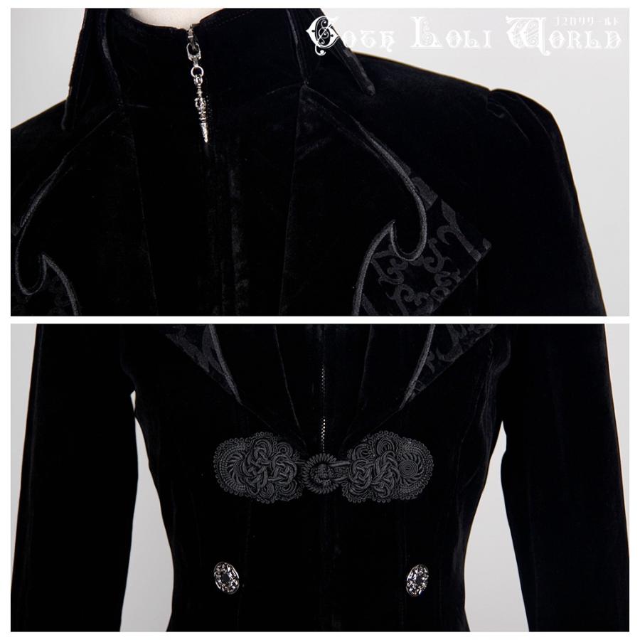 ゴスロリワールド CT02001 ゴシック ファッション ダークプリンス風 ジャケット ブラック 黒色 レディース スチームパンク ライブ衣装 舞台衣装 ステージ衣装 |  | 03