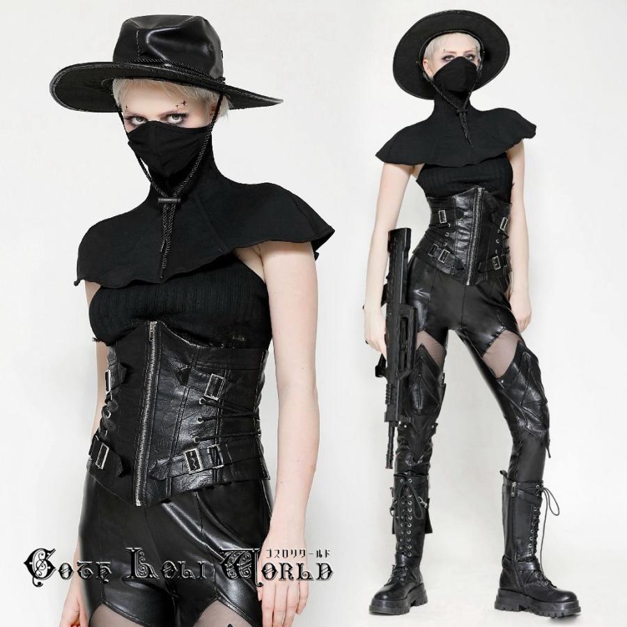 ゴスロリワールド CW088 バックシャーリング フェイクレザー