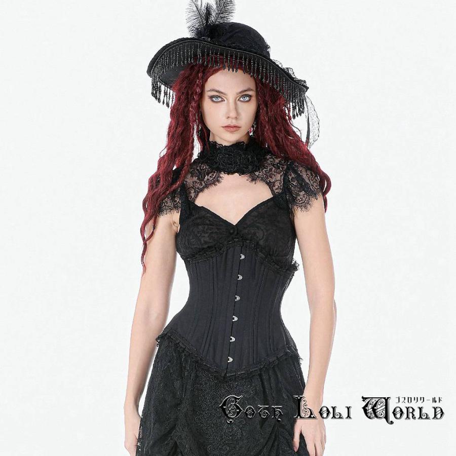 ゴスロリワールド CW109 ゴシック ファッション バックレースアップ