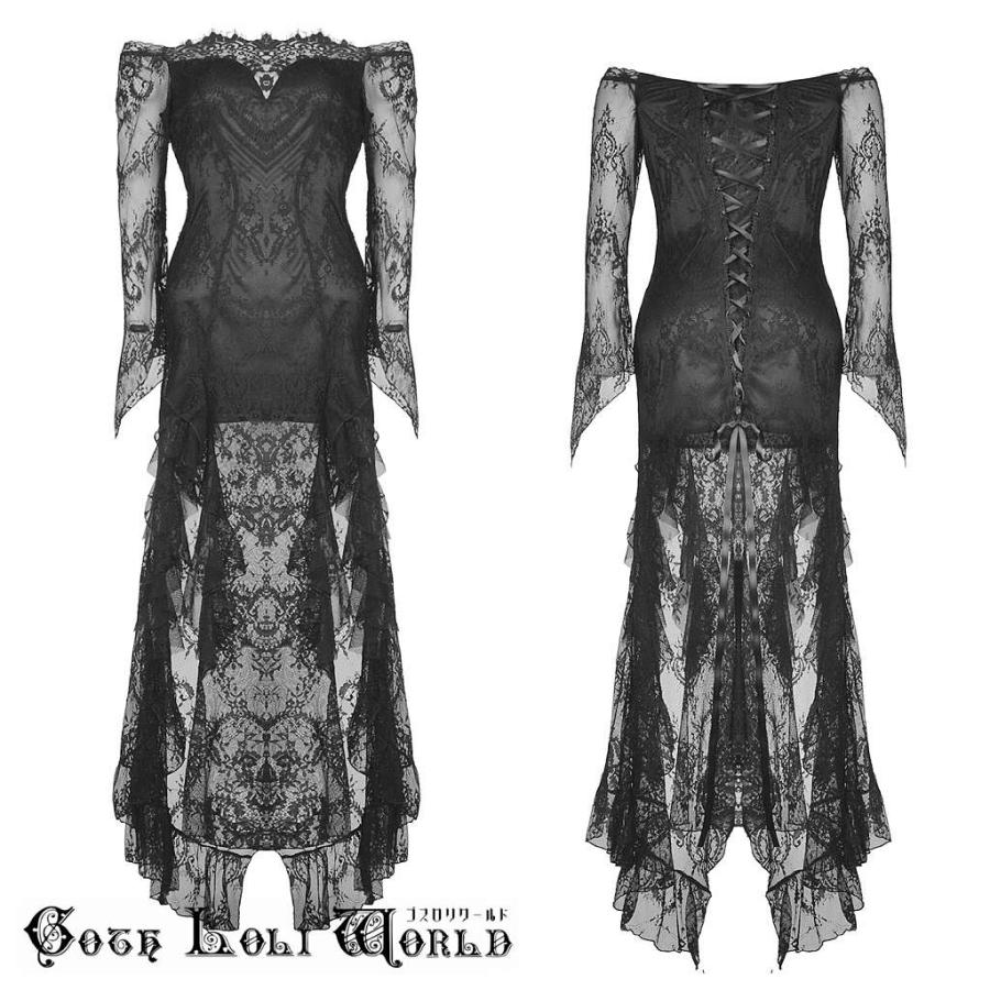 ゴスロリワールド DW460 ゴスロリ ファッション マーメイド ロング丈