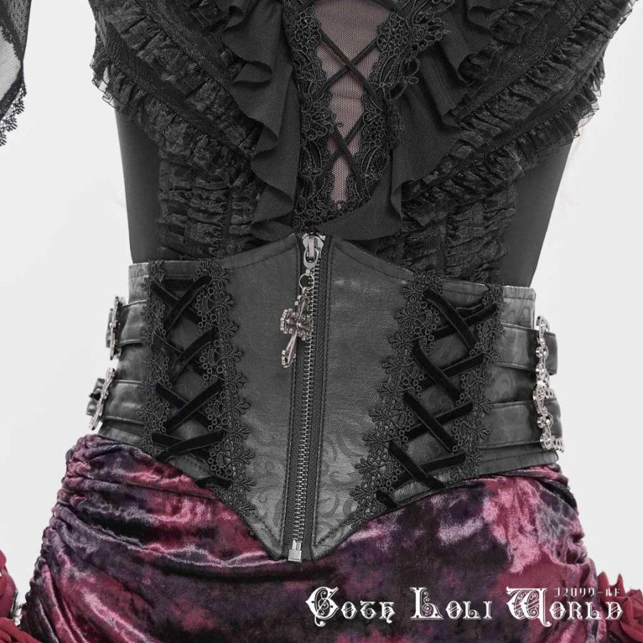 ゴスロリワールド EAS044 ゴシック ファッション クロスチャーム コルセット ゴスロリ パンク ロック スチームパンク ビジュアル系 ヴィジュアル系 V系 |  | 06