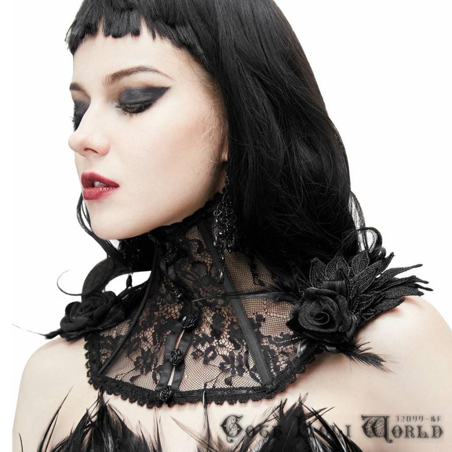 ゴスロリワールド Devil ゴスロリ つばさ レースアップ 黒薔薇 つけ襟 ゴシック パンク ロック ロリータ ビジュアル系 ファッション サイズ交換可能 Eca003 株式会社ゴスロリワールド 通販 Yahoo ショッピング