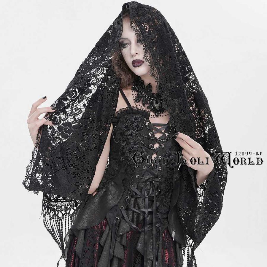 ゴスロリワールド ECA024 ゴシック ファッション オールレース ケープ ボレロ カーディガン ビジュアル系 ヴィジュアル系 V系 ゴスロリ 地雷系 ライブ衣装 |  | 06