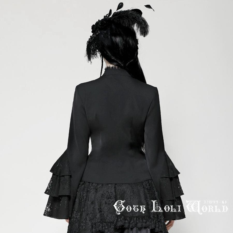 ゴスロリワールド IW121 ダークロリータ フリル姫袖 ブラウス
