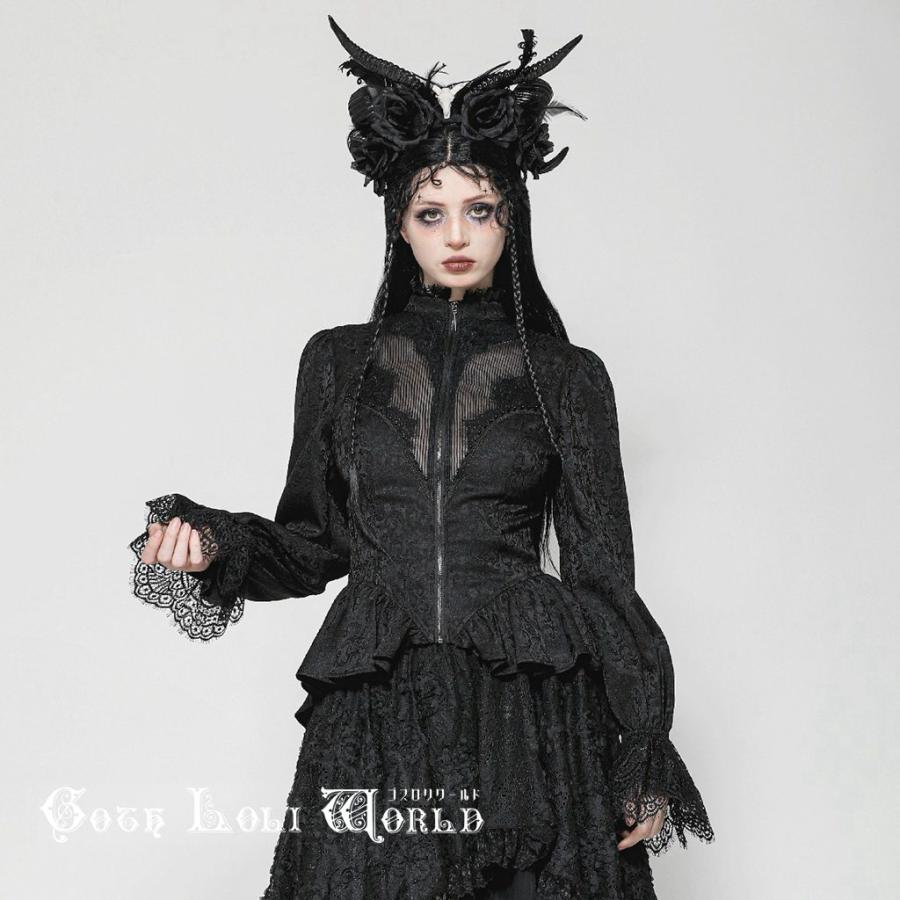 ゴスロリワールド JW271 ゴスロリファッション フィッシュテール