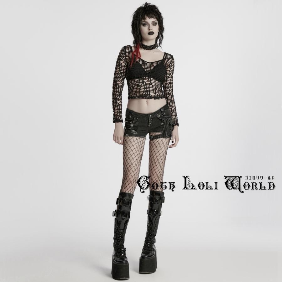 ゴスロリワールド K-127 パンク ロック ファッション レッグガーター