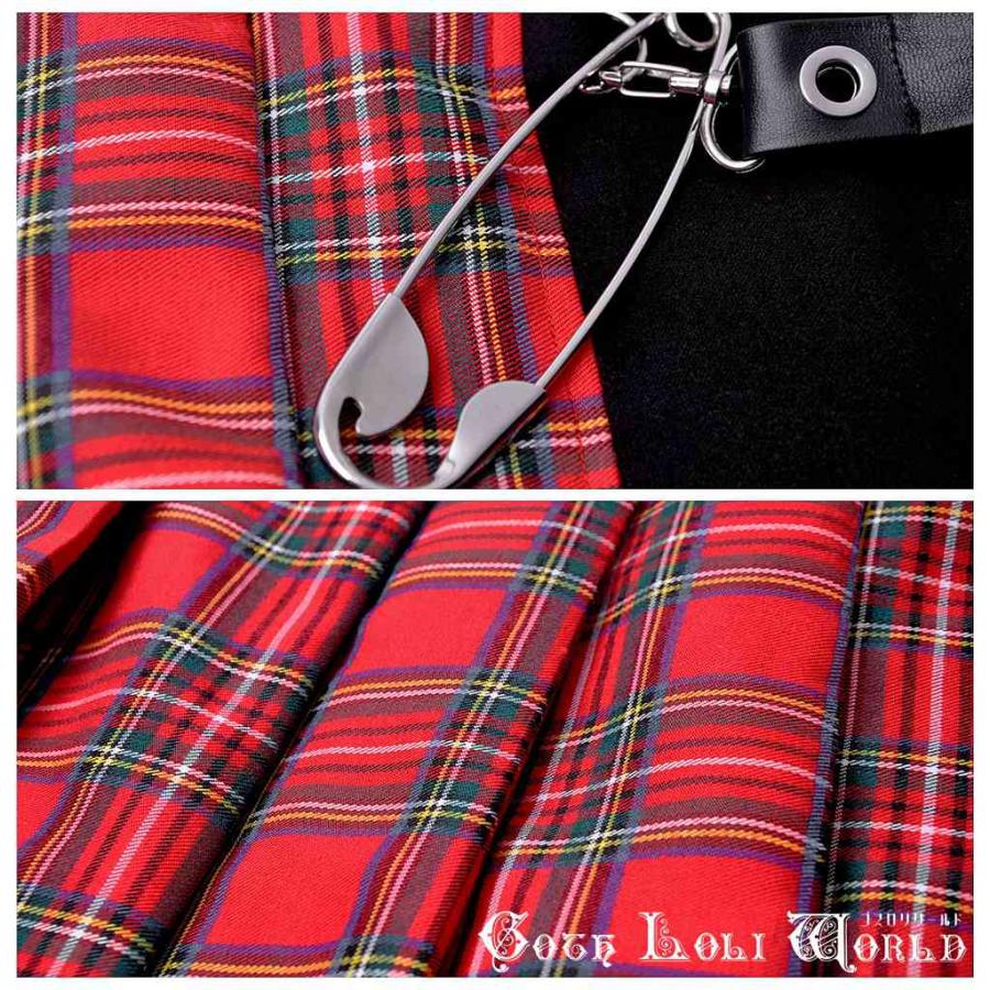 ゴスロリワールド KW135RD ゴスロリファッション ビック安全ピン