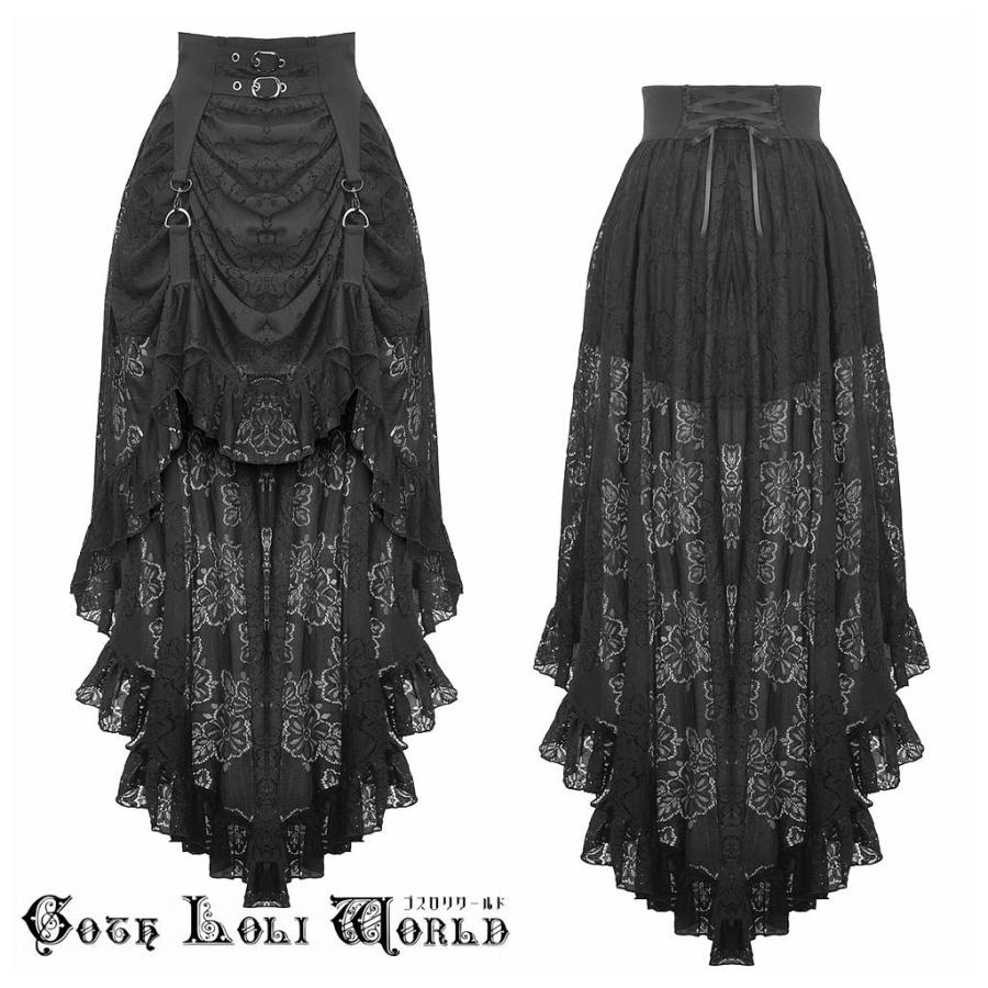 ゴスロリワールド KW343 ゴシックパンクミックステイストシースルー