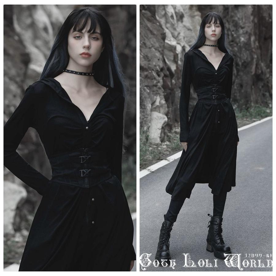 ゴスロリワールド】PUNKRAVE ゴスロリダブルバックルカジュアル  