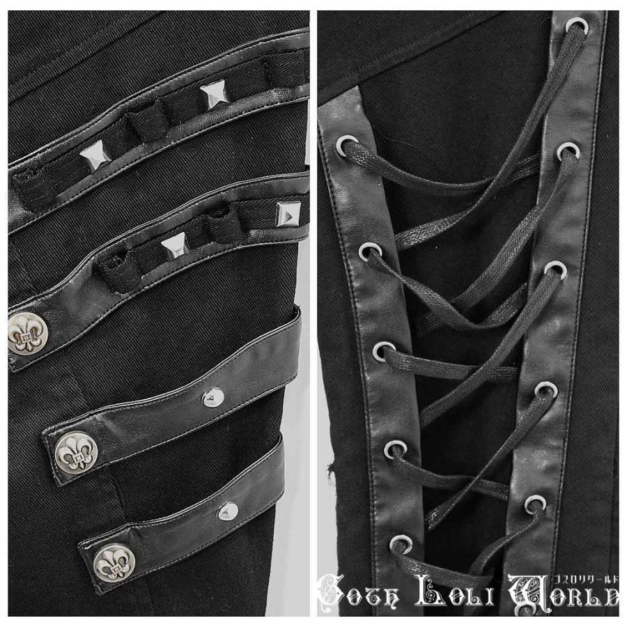 ゴスロリワールド PT100 パンクファッション ロックバンド デニム