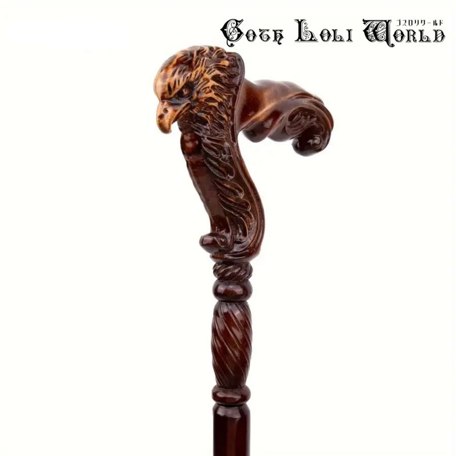 ゴスロリワールド TUE027 鷹 鷲 タカ ワシ 紳士 ステッキ 杖