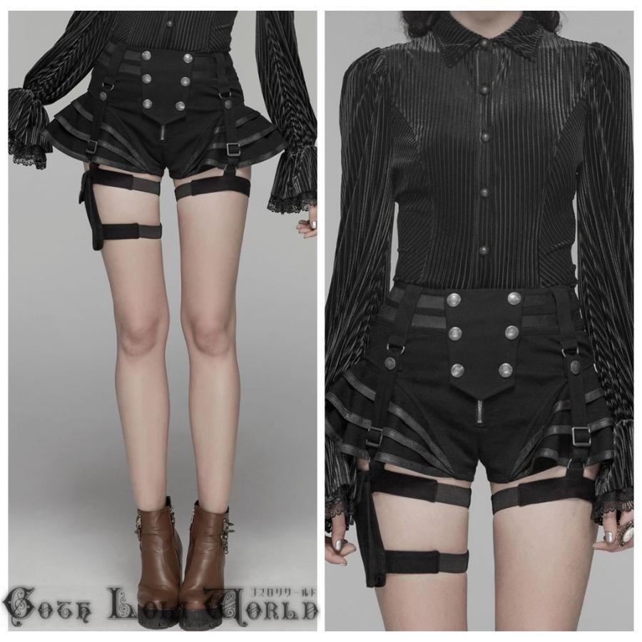 ゴスロリワールド Punkrave ゴスロリ レッグポケットガーター付 ショートパンツ 最短当日発送 翌日到着 品質自信有 サイズ交換可能 Wk 373bk 株式会社ゴスロリワールド 通販 Yahoo ショッピング