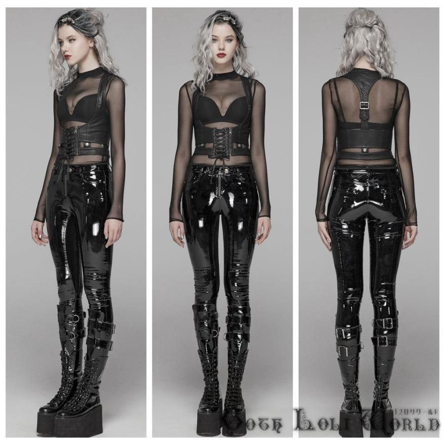 ゴスロリワールド Punkrave ゴスロリ エナメルハードスリムスキニー ロングパンツ 最短当日発送 翌日到着 品質自信有 サイズ交換可能 Wk 378 株式会社ゴスロリワールド 通販 Yahoo ショッピング