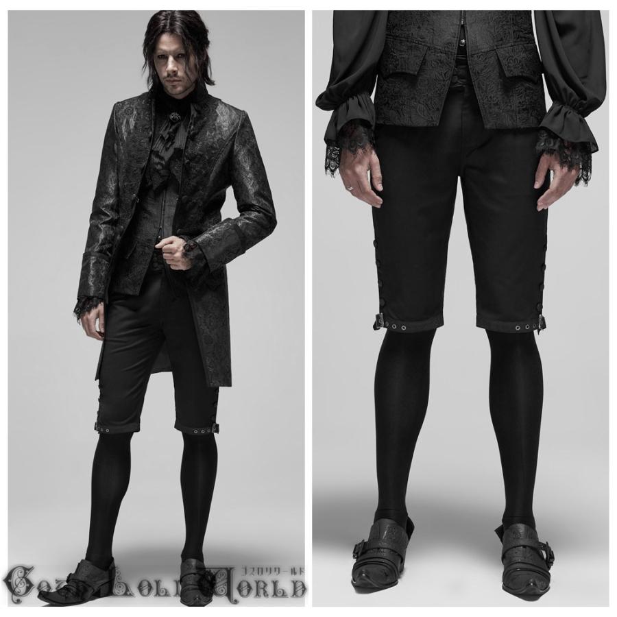 ゴスロリワールド Punkrave ゴスロリ ロココスタイル貴族 ハーフパンツ ブラック メンズ ゴシック パンク ロック ビジュアル系 ファッション Wk 405b 株式会社ゴスロリワールド 通販 Yahoo ショッピング