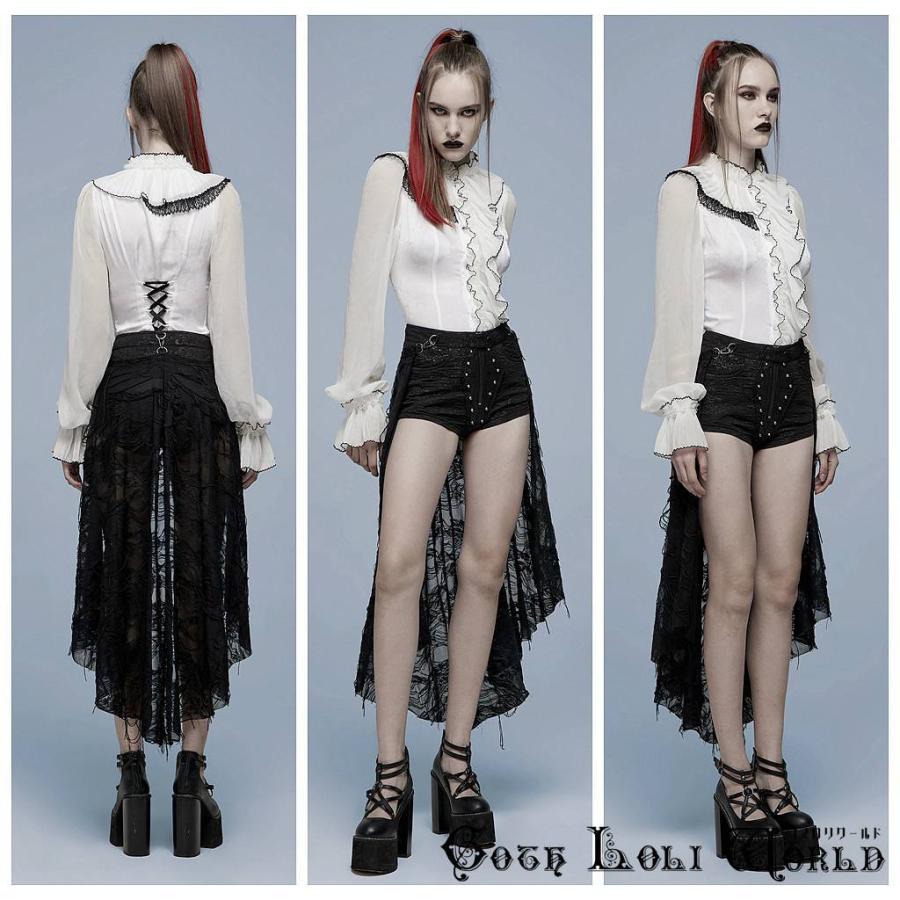 ゴスロリワールド】PUNKRAVE ゴスロリダメージヒップスカーフ付 