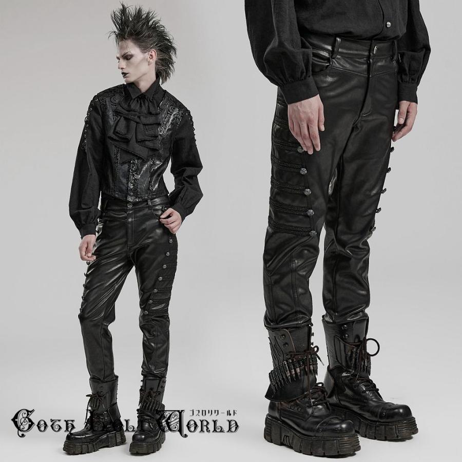 SALE WK-548-L 即納【ゴスロリワールド】チェーン ボンテージ パンツ SALE WK-548-L 即納【ゴスロリワールド】チェーン ボンテージ