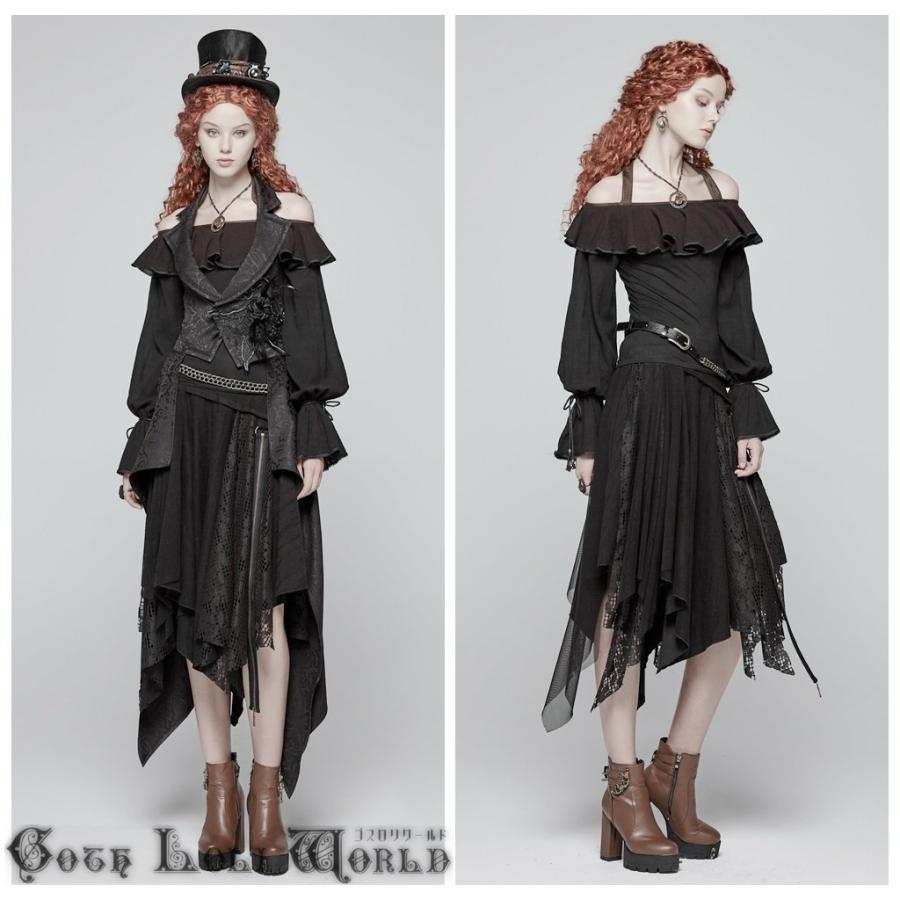 ゴスロリワールド Punkrave ゴスロリ ジッパーストリングネットレースフレア スカート ブラック パンク ロック ロリータ ビジュアル系 ファッション Wq 381b 株式会社ゴスロリワールド 通販 Yahoo ショッピング