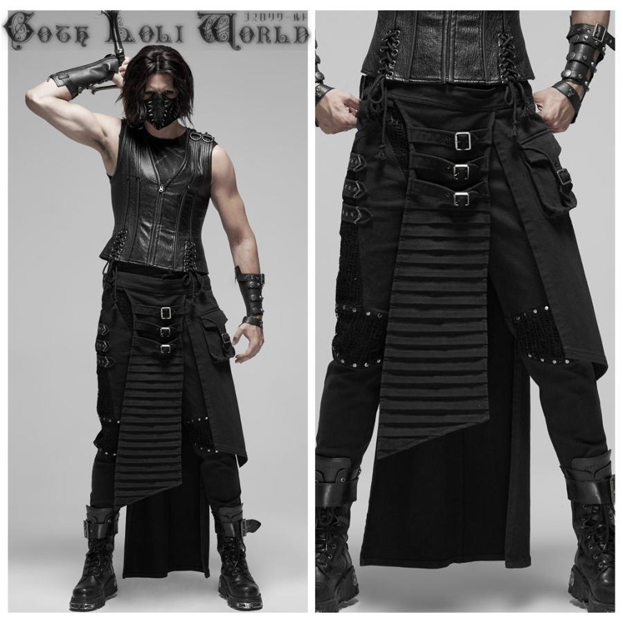 ゴスロリワールド Punkrave ゴスロリ パンクハーフアシンメトリーエプロン スカート ゴシック パンク ロック ビジュアル系 Wq 467 株式会社ゴスロリワールド 通販 Yahoo ショッピング