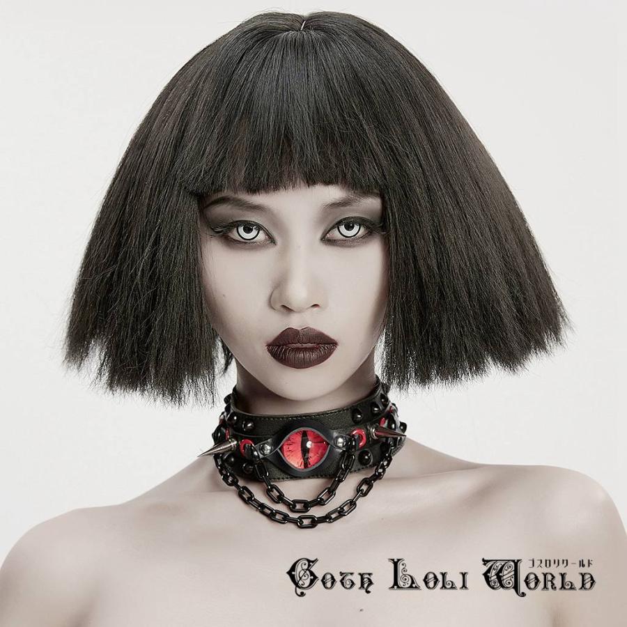 ゴスロリワールド WS-799LHF-BK-RD 地雷系 パンク ロック ファッション