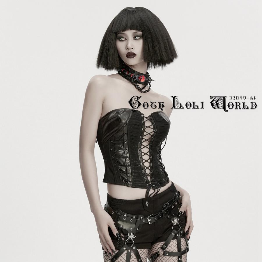 ゴスロリワールド WS-799LHF-BK-RD 地雷系 パンク ロック ファッション