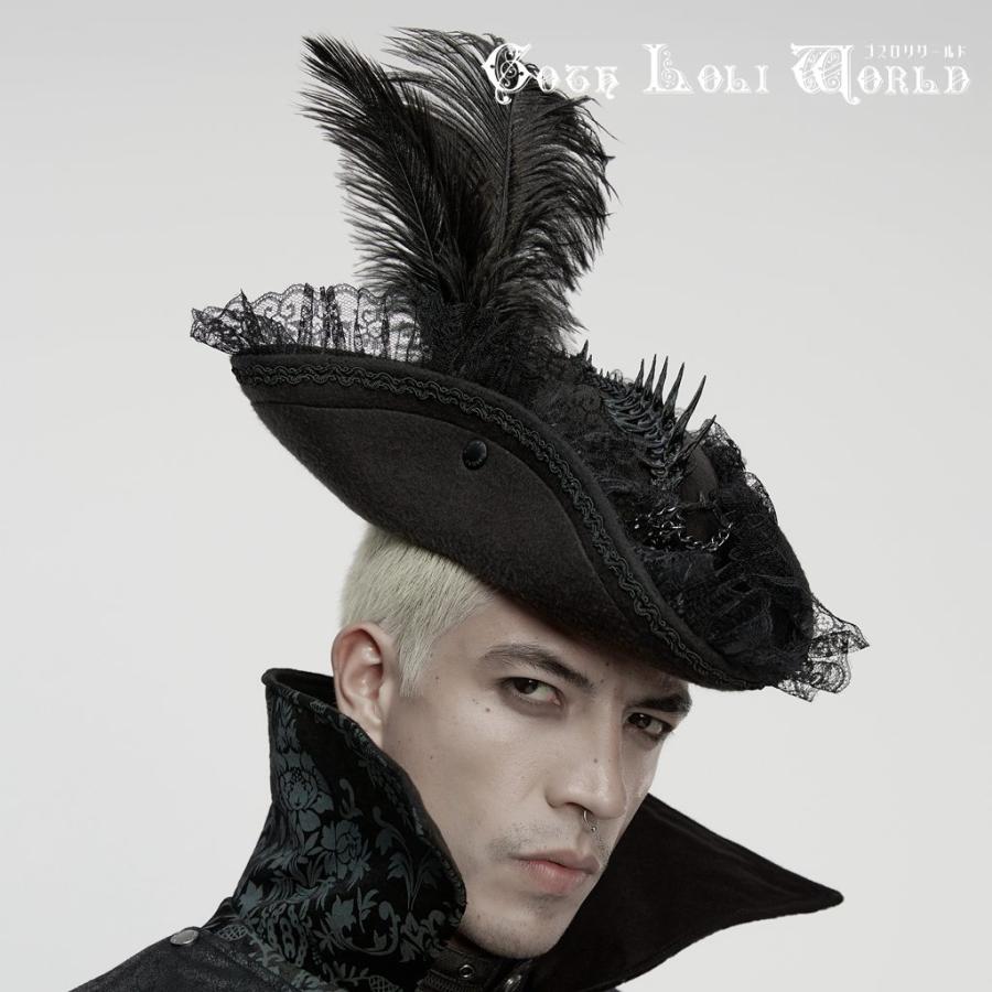 ゴスロリワールド WS-820MZ-BK 地雷系 パンク ロック ファッション 羽根付 三角帽子 海賊 帽子 ハット 化粧箱付 ゴシック ゴスロリ  ビジュアル系 ヴィジュアル系 ゴスロリワールド WS-821MZ-BK 地雷系 ゴスロリ ファッション スカル レース ハット 帽子 化粧箱付  ゴシック ..., image size:900x900