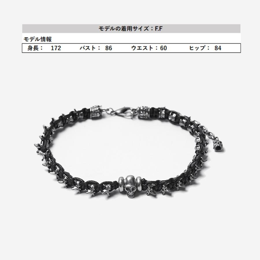 ゴスロリワールド 地雷系 パンク ロック ファッション スカル チェーン