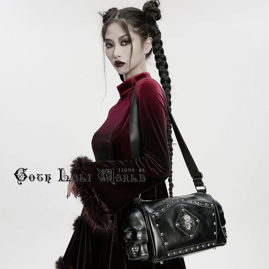 ゴスロリワールド WS-867BBF-BK 地雷系 ゴシック ファッション スカル