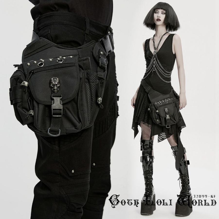 ゴスロリワールド WS-869BB-BK パンク ロック ファッション ウエスト