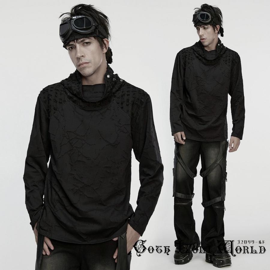 ゴスロリワールド WT-1039TCM-BK パンク ロック ファッション ダメージ