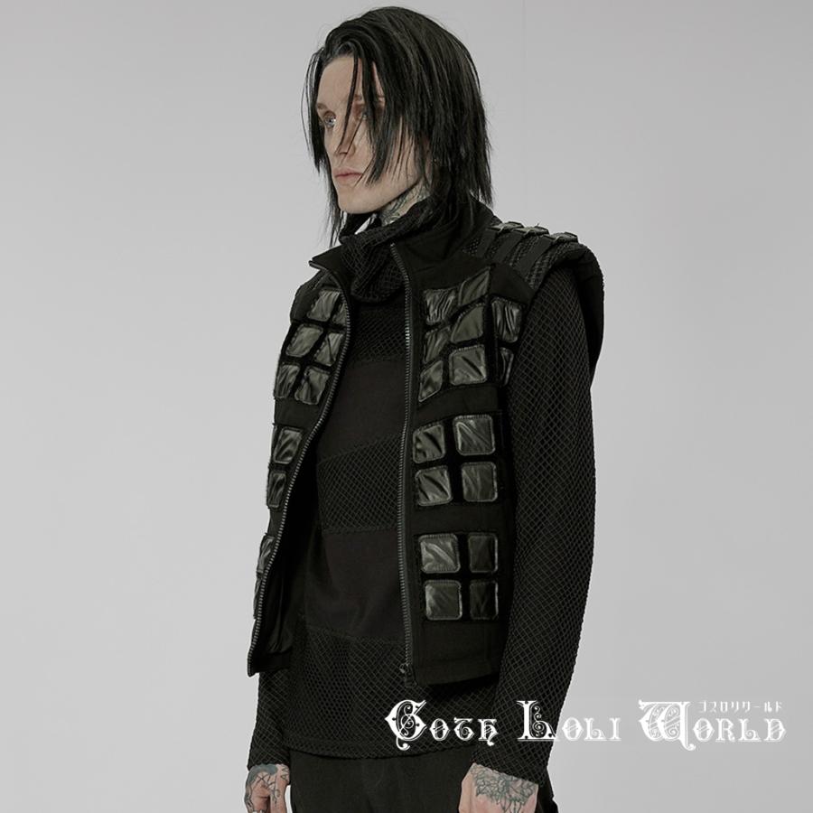 hiderock coating vest ギミック パンク お兄系 hiderock coating vest ギミック パンク お兄系