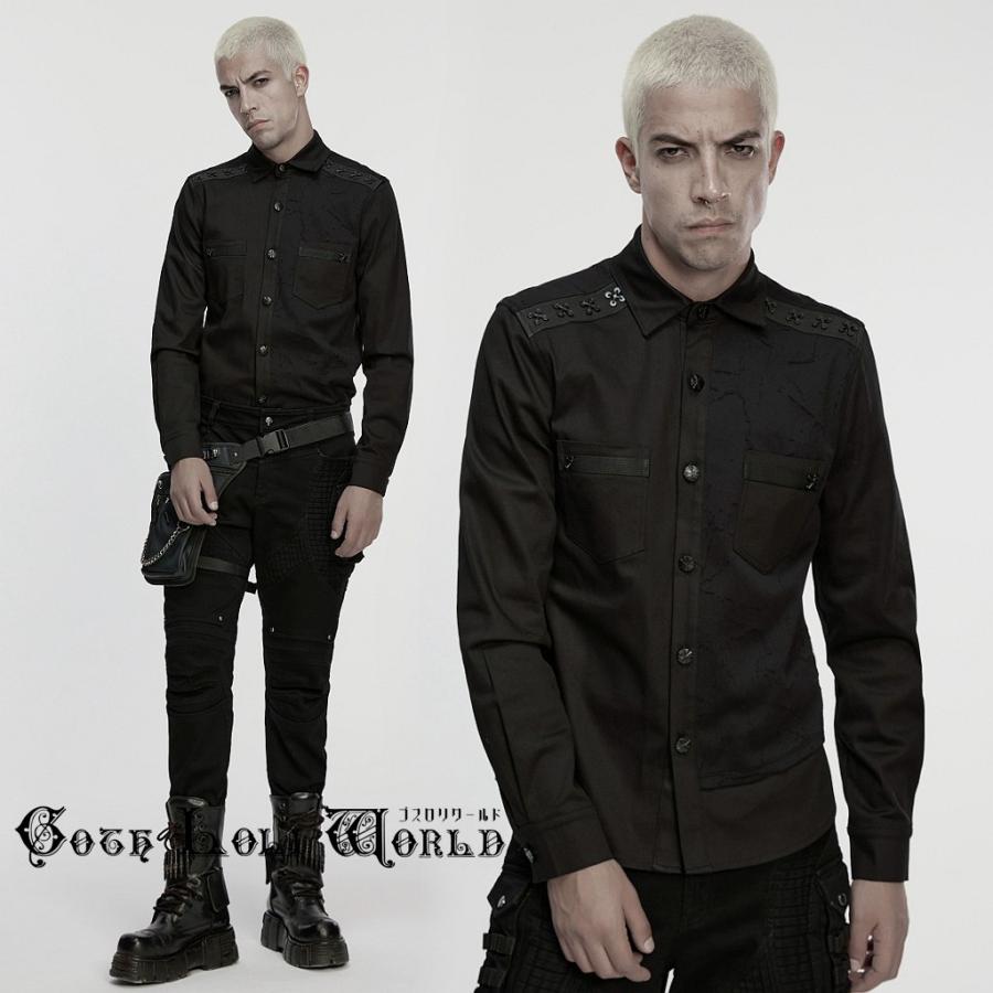 ゴスロリワールド WY-1845CCM-BK パンク ロック ファッション