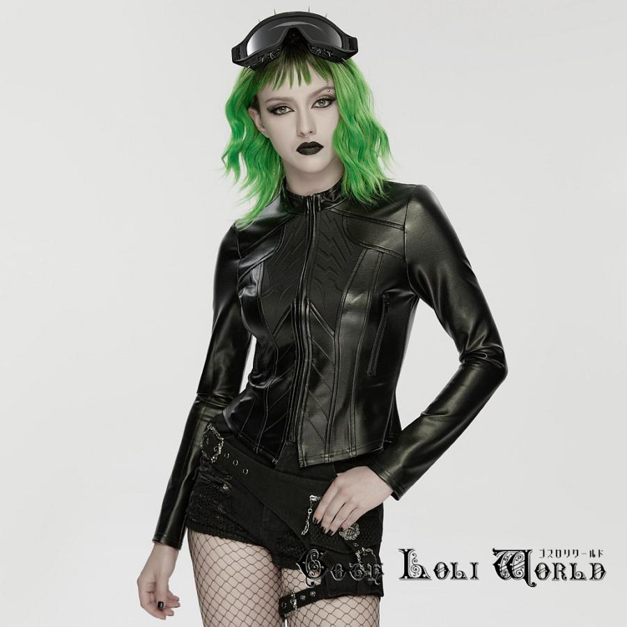 ゴスロリワールド WY-1891PDF-BK パンク ロック ファッション サイバー