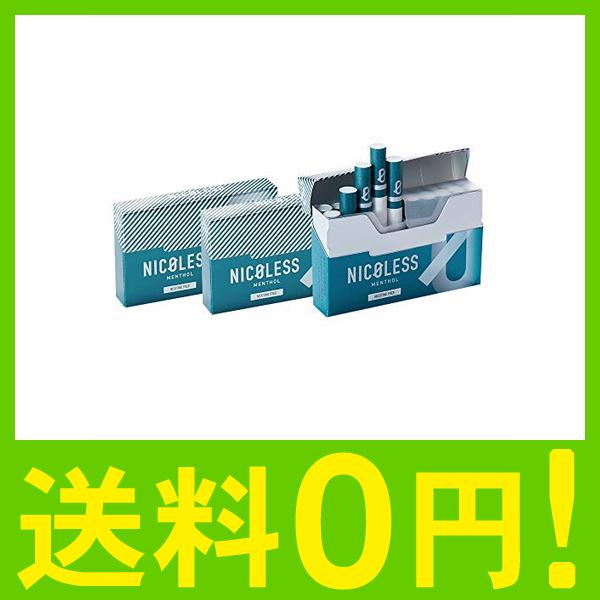 セット 大人気 NICOLESS ニコレス メンソール 3箱 IQOS互換機 1箱 加熱式 20本入り 【メーカー公式ショップ】