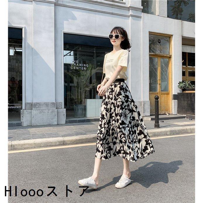 セール特価 お待たせ感謝saleスカートレディースファッション代30代40代50代女性春夏服秋プリント柄ティアードフレアスカートシフォン春夏秋 長袖 サイズ S Www We Job Com