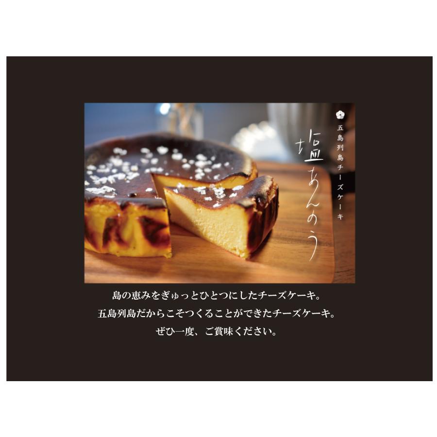 【送料無料】五島列島 チーズケーキ 「 塩あんのう 」 5号 （ 冷凍 ）｜goto-toraya｜07