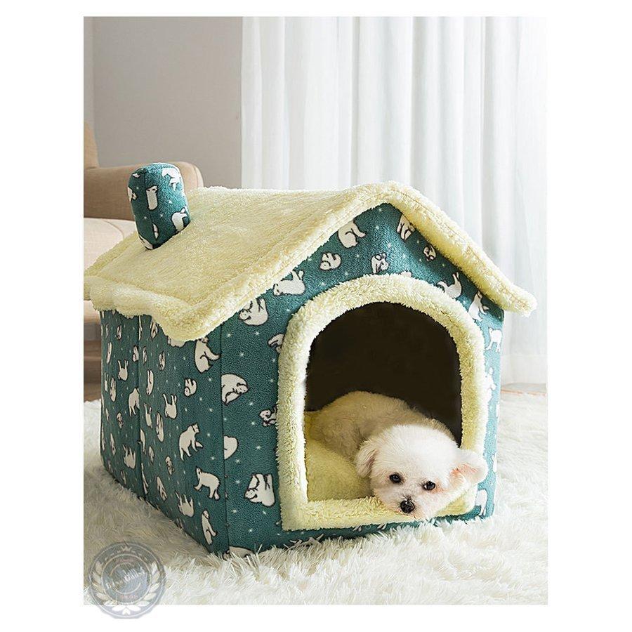 セール価格 ケンネル 猫の巣 秋と冬 半密閉型 保温する 四季通用 子猫ペット用品 キャットヴィラ 洗える フレンチブルドッグ かわいい犬小屋 Shipsctc Org